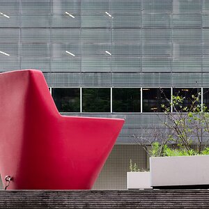 Der rote Sessel an Deck II