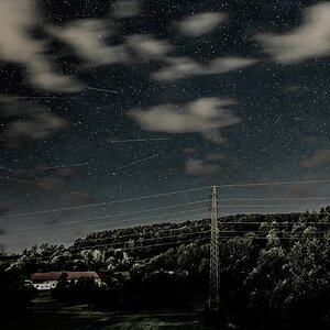 viel los am Himmel
