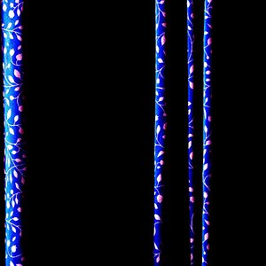 Licht und Schatten am Vorhang