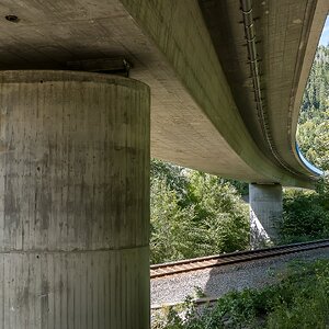 Über die Bahngleise