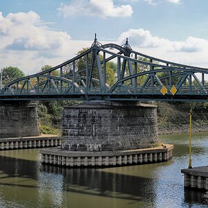 Drehbrücke Rheinhafen Krefeld-Linn