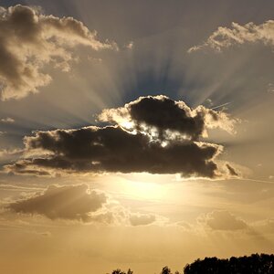 Sonnenstrahlen.