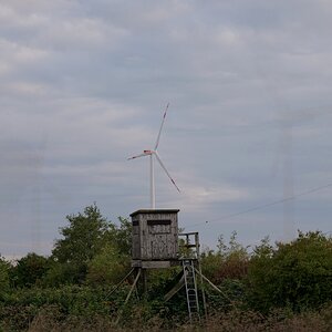 Moderne Jagdkanzel.
