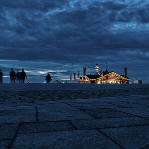 Blauer Abend