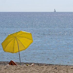 In spiaggia