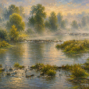 Flusslandschaft