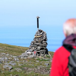 Auf dem Weg zum Knivskjelodden