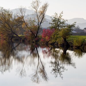 gespiegelter Herbst