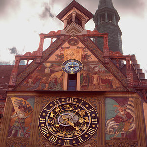 Ulm, die astronomische Uhr