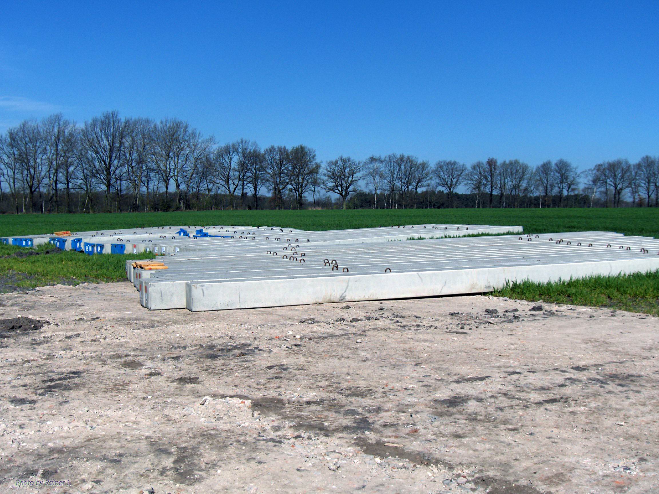 108 Meter...,    April 2007, es geht los...