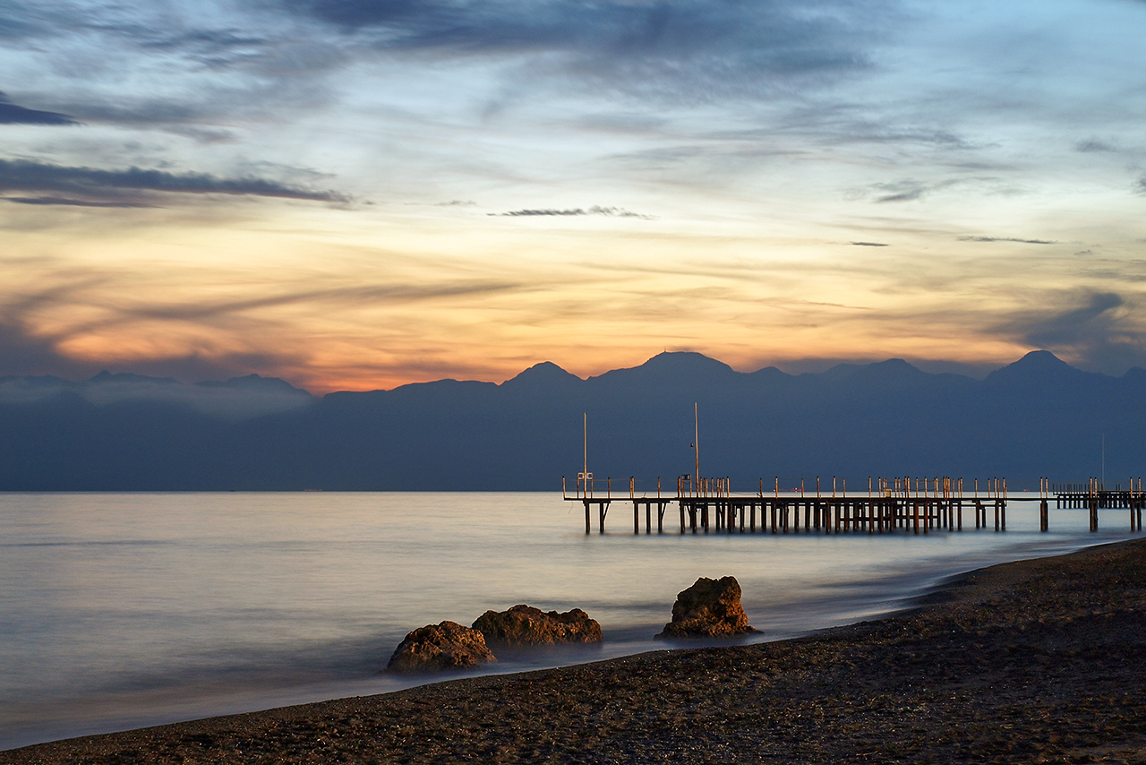 Abend am Meer