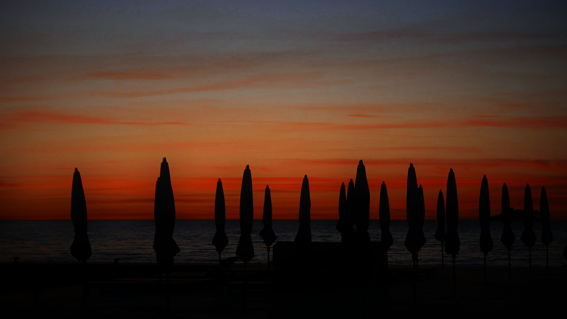 Abendrot in Rovinj