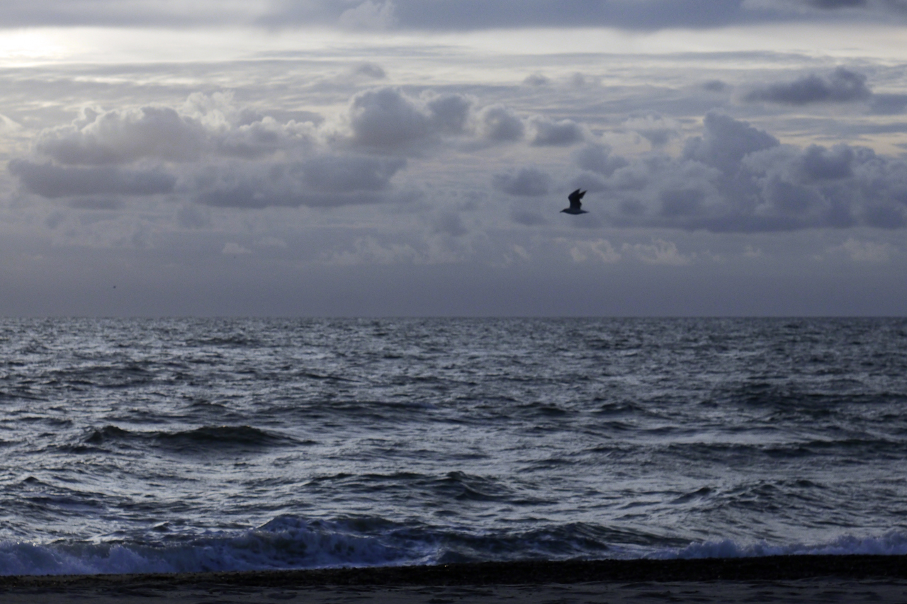 Abendstimmung am Nordseestrand