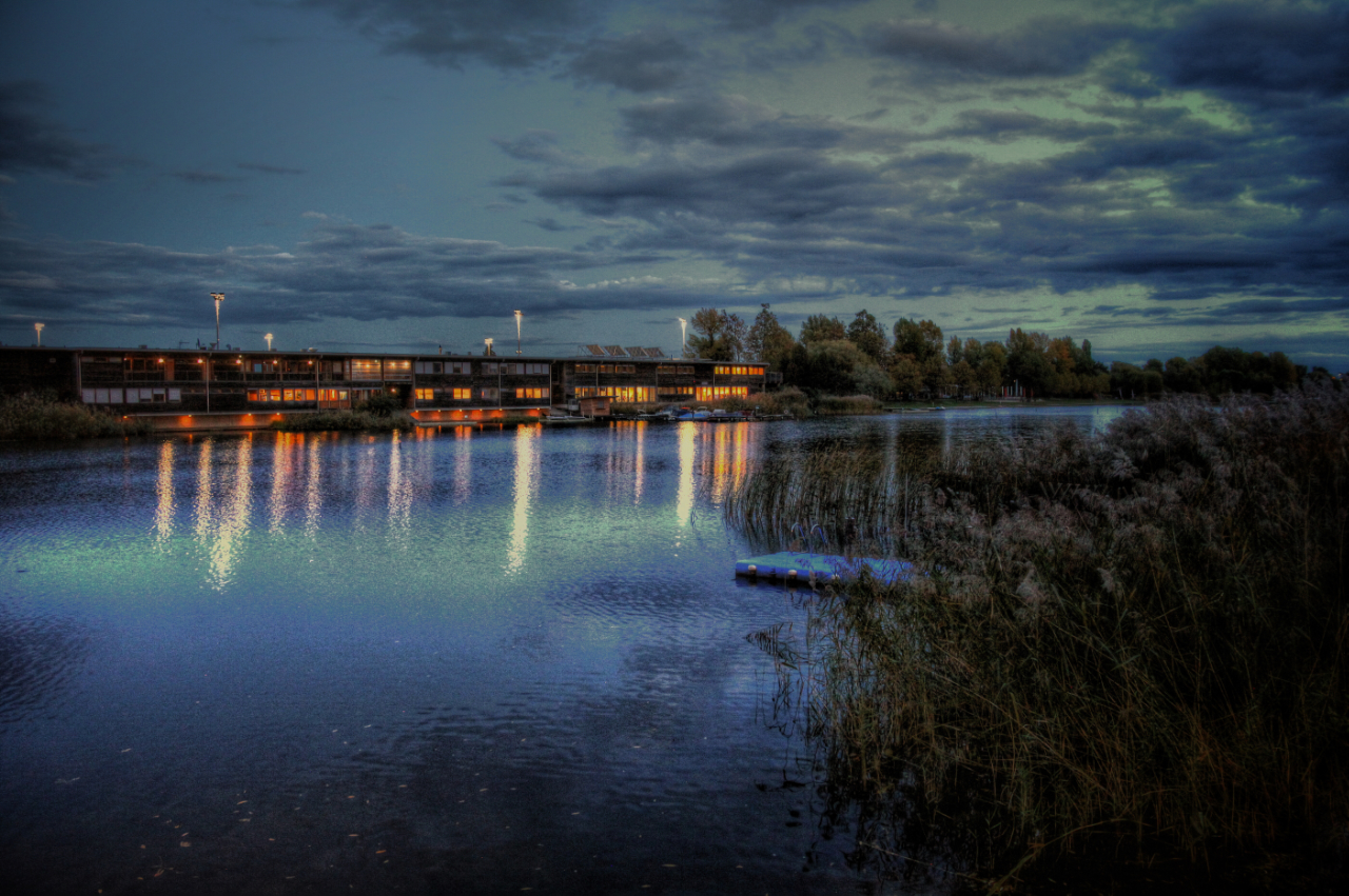 Abendstimmung in Kaisermühlen (3)