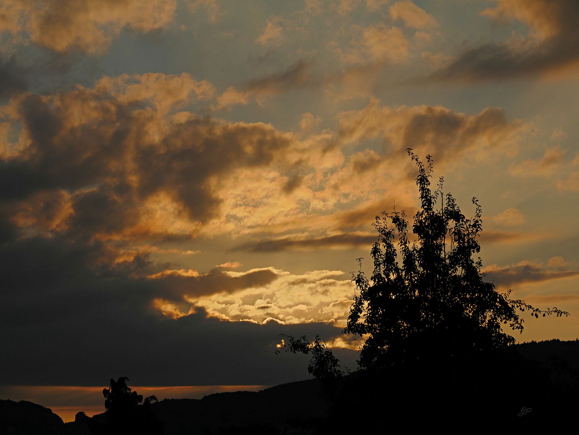 Abendwolken