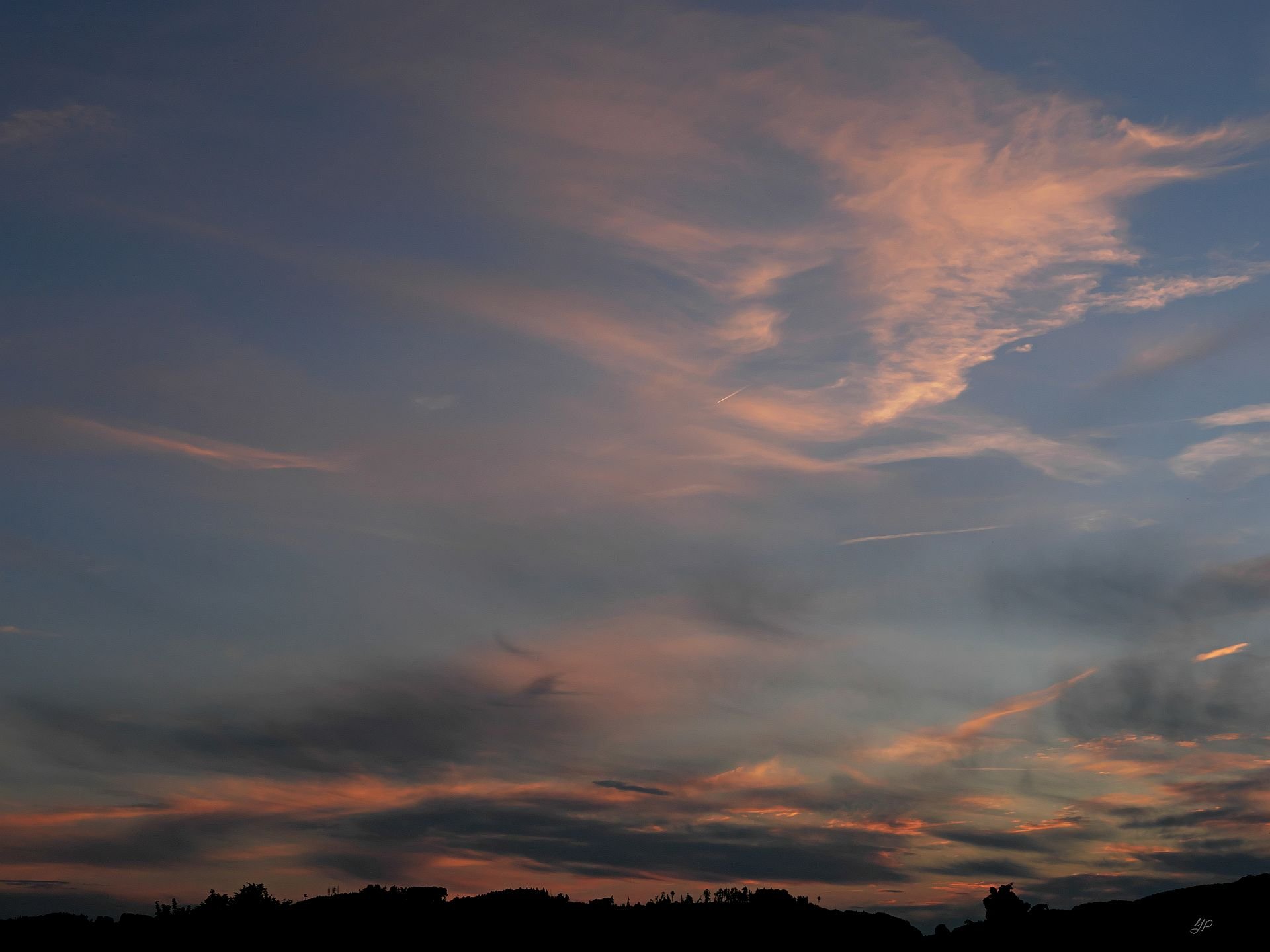 Abendwolken