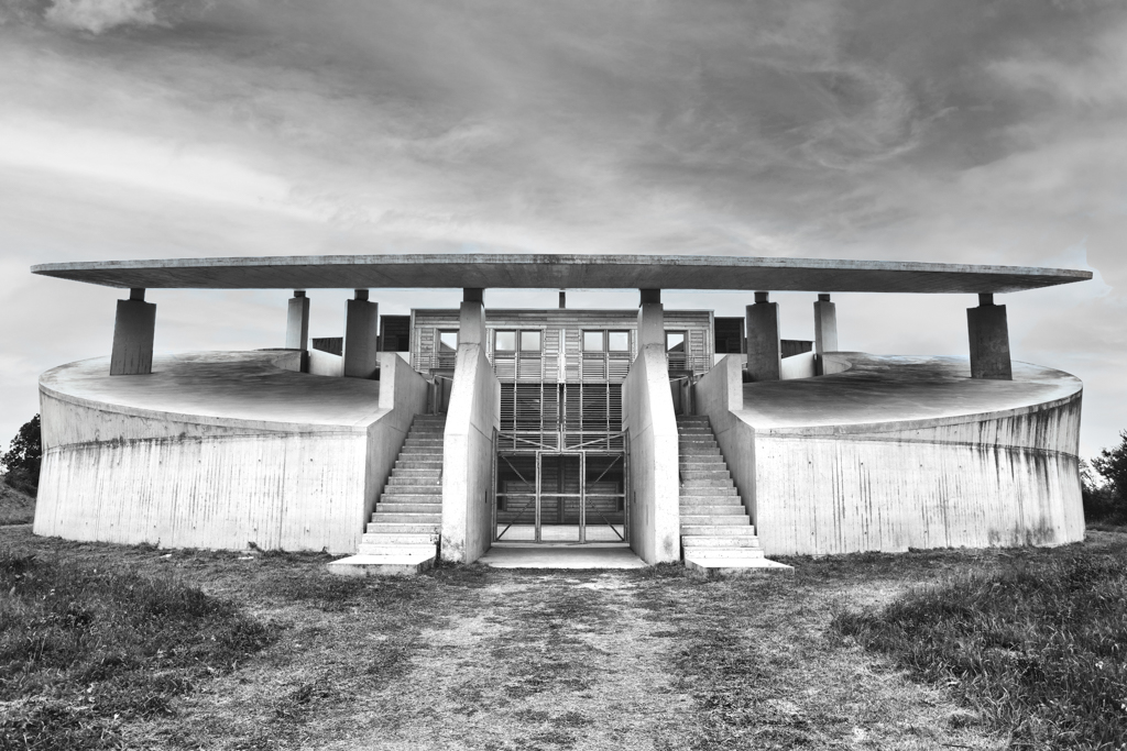 Abrahams Gebäude auf der Raketenstation Hombroich