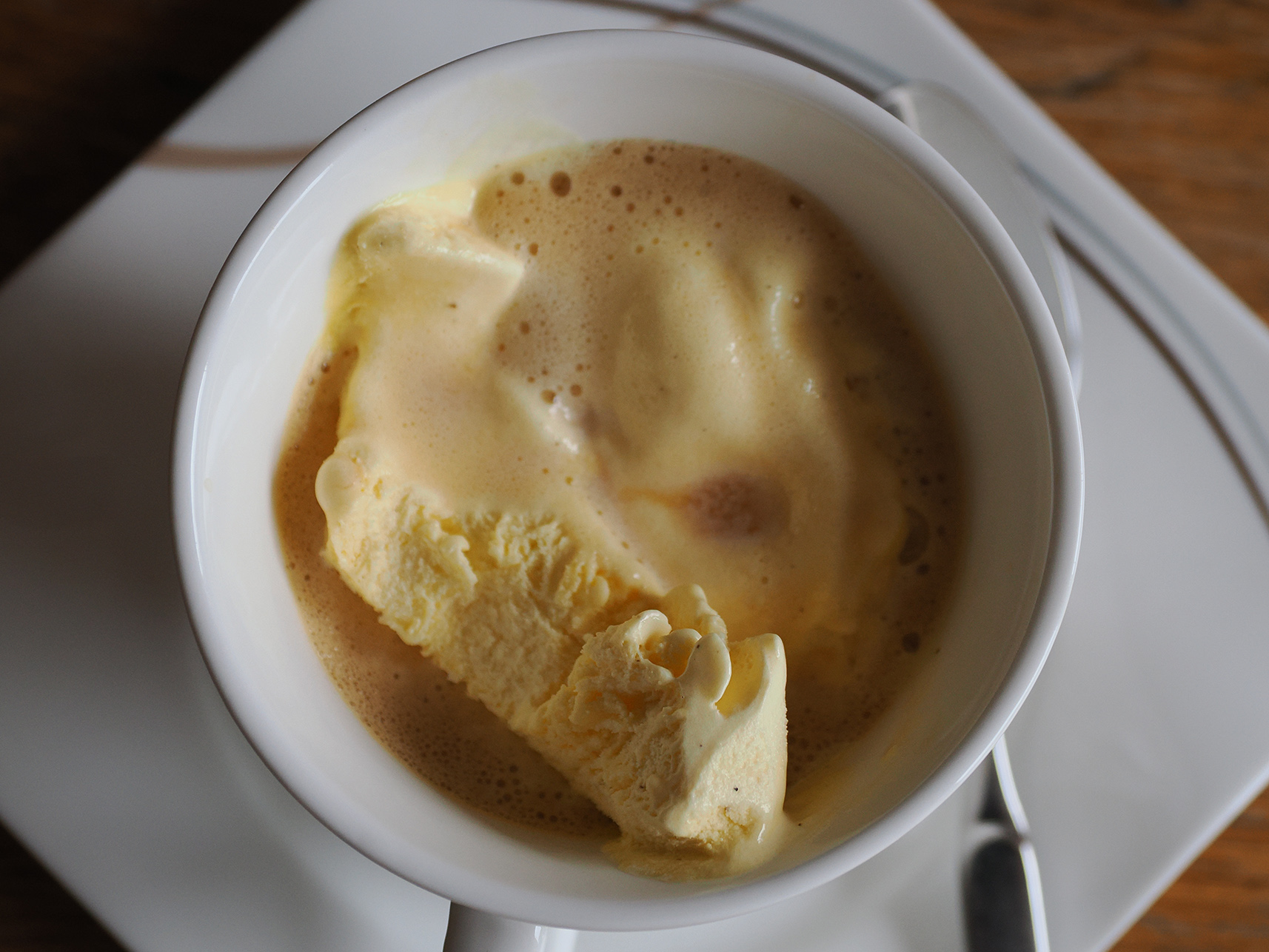 affogato al café