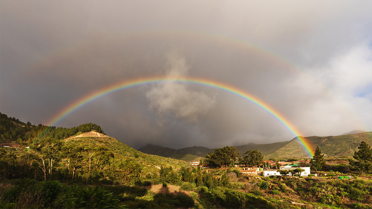 Alles hat ein Ende, nur der Regenbogen hat zwei...