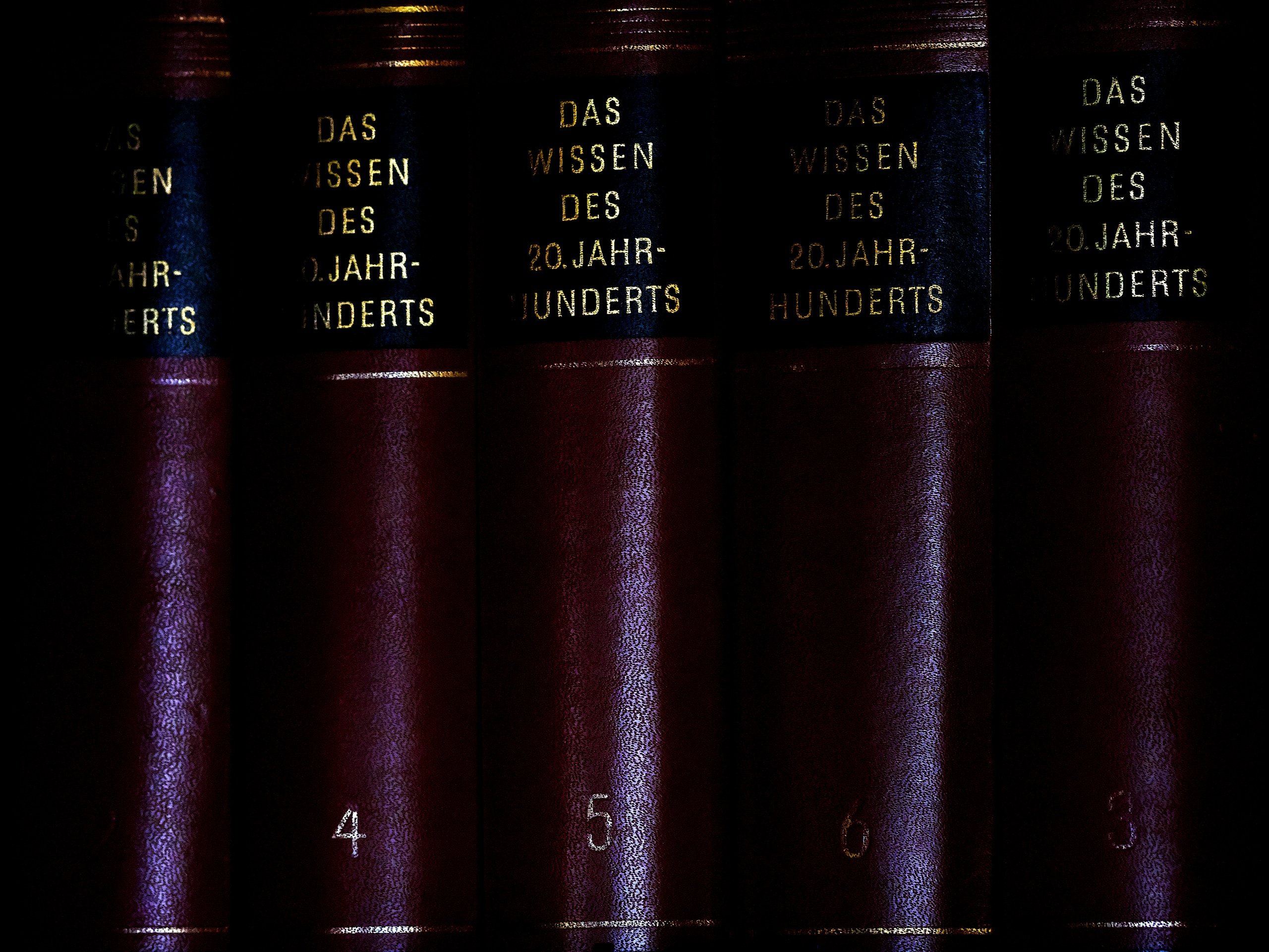 als es noch Bücher gab