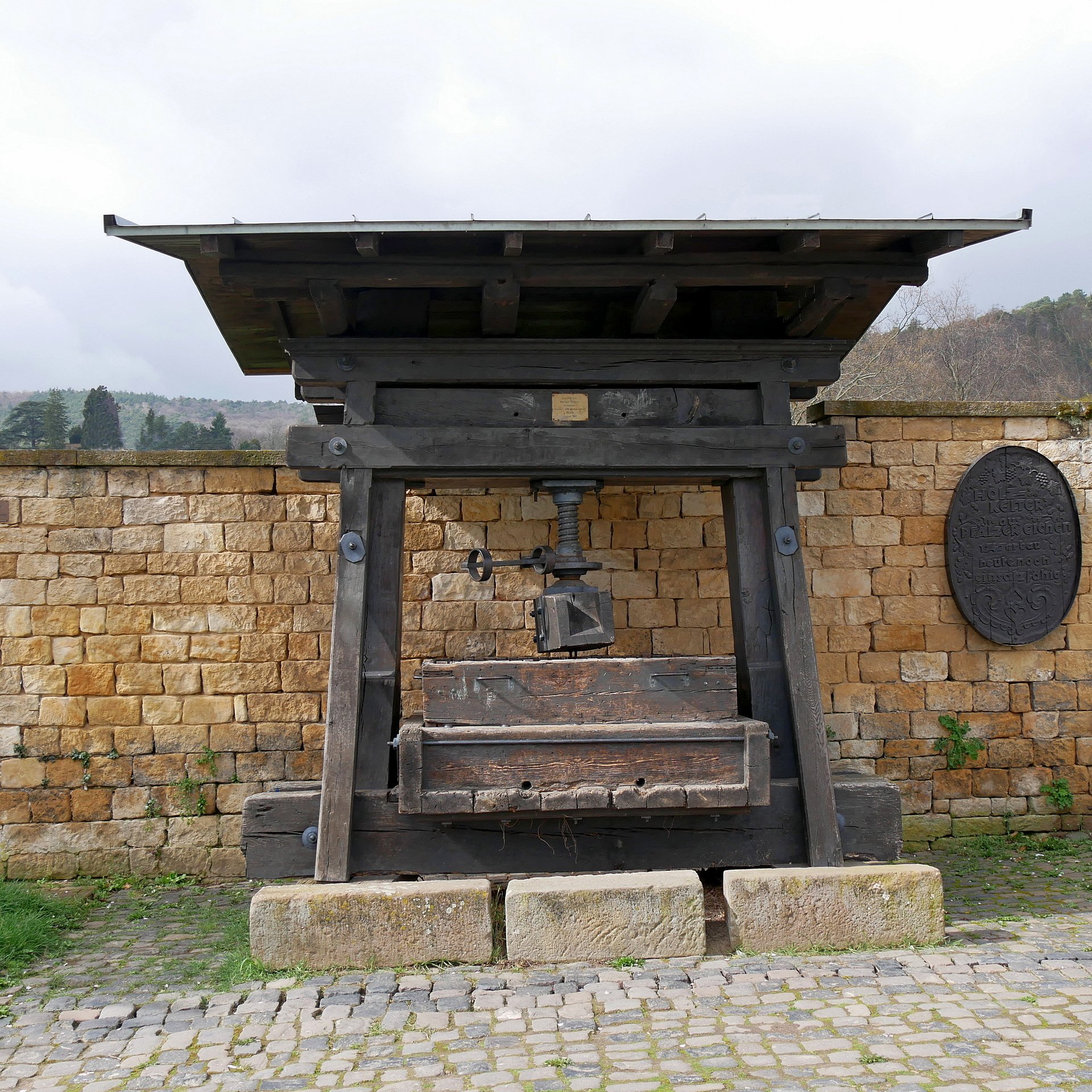 Alte Weinpresse