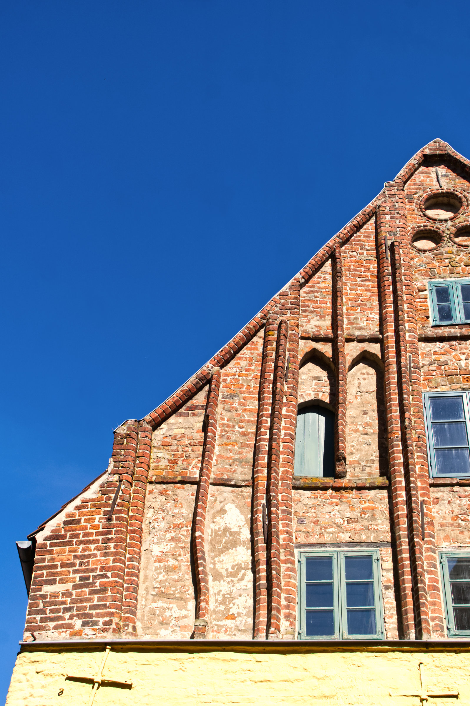 alter Giebel in Stralsund