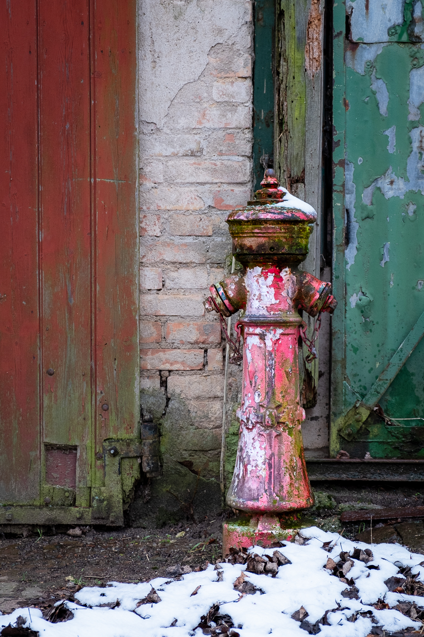 Alter Hydrant