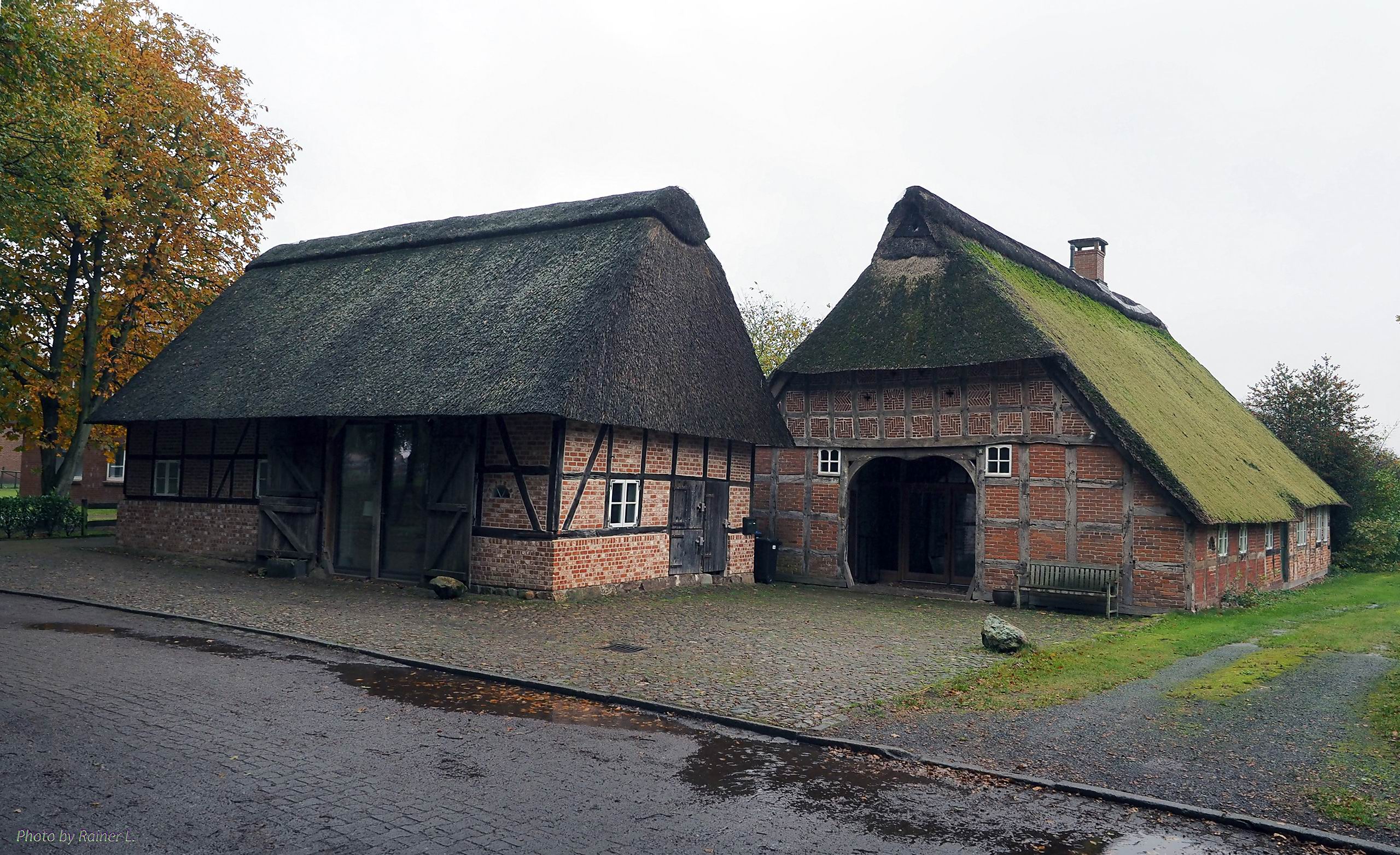 altes Gehöft  in  Ober Ochtenhausen