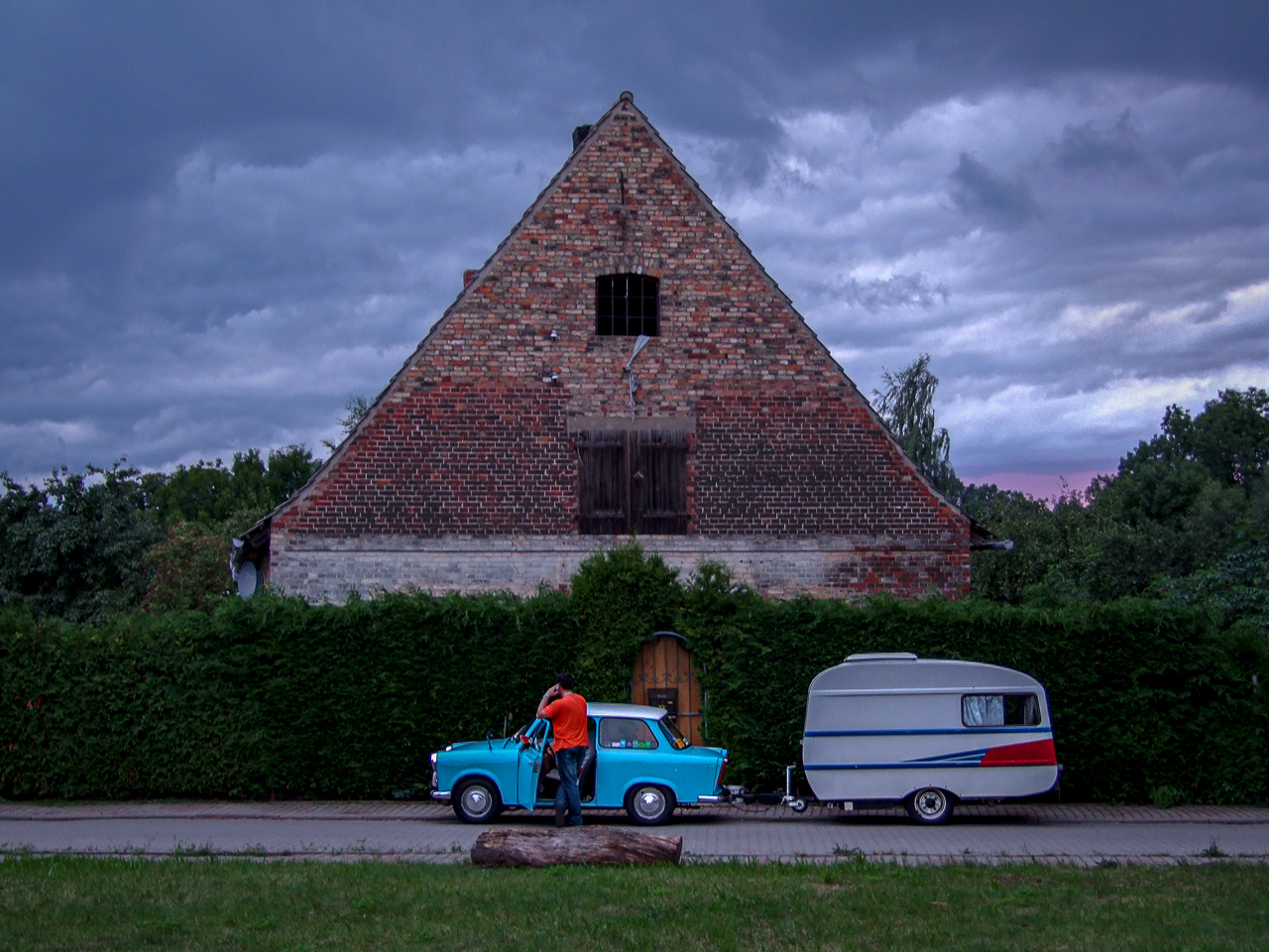 Am Abend vor der großen Fahrt