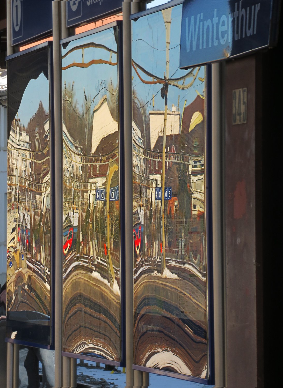 Am Bahnhof Winterthur