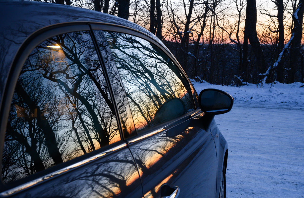 am Wanderparkplatz