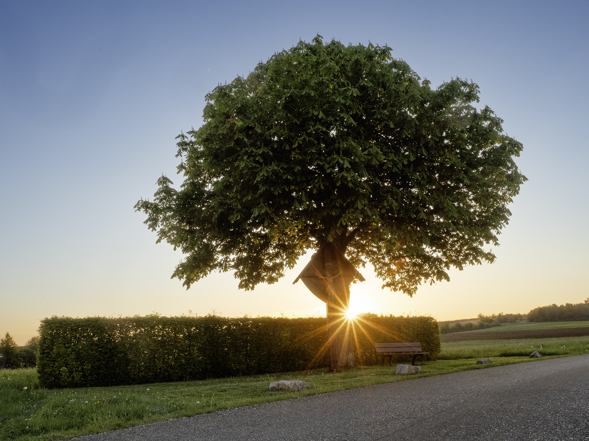am Wegkreuz