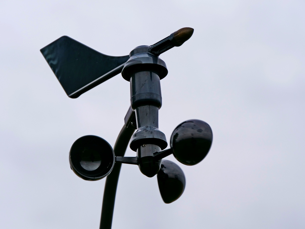 Anemometer (Messgerät für Windgeschwindigkeit).