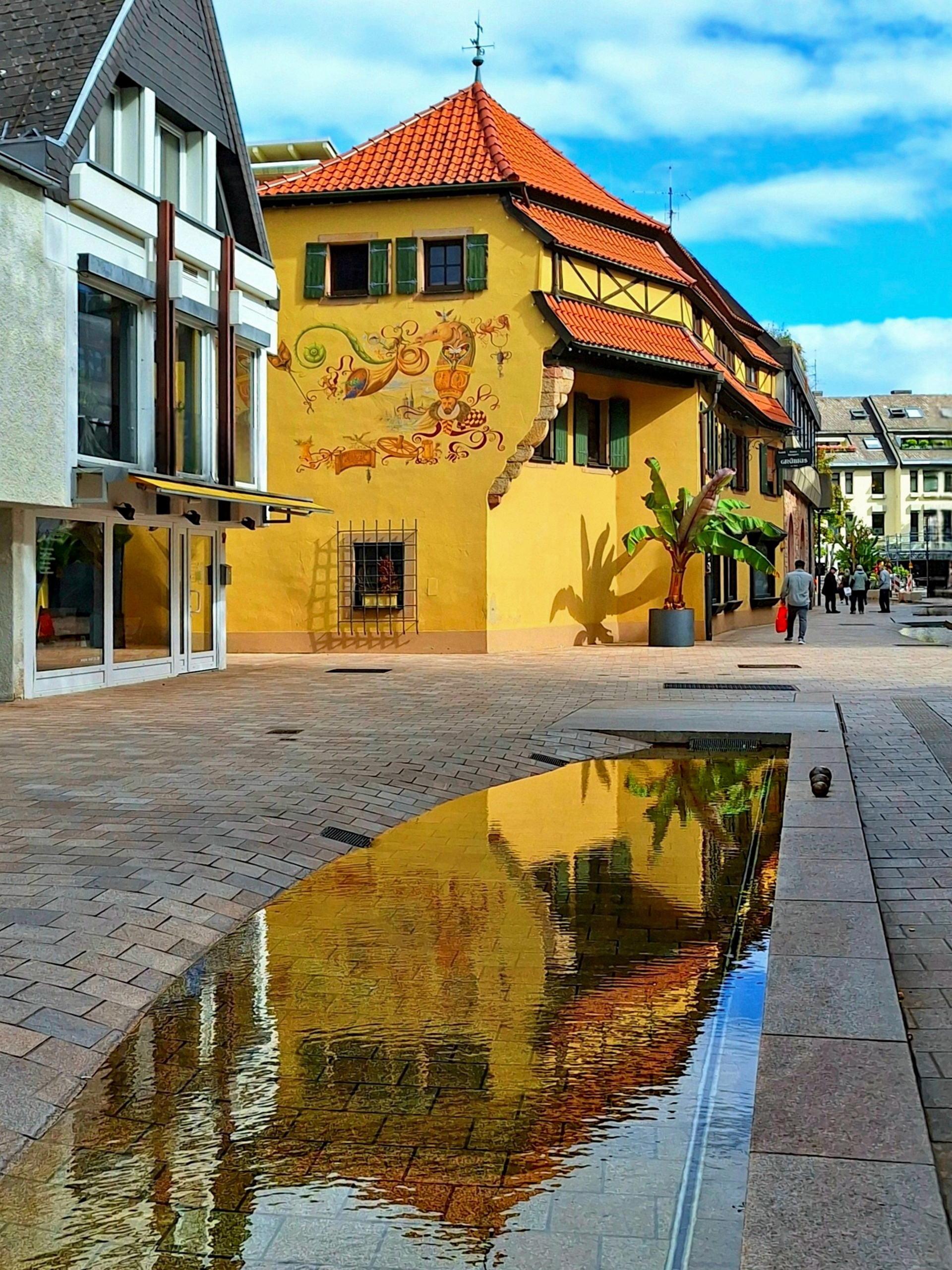 Architektonische Kontraste