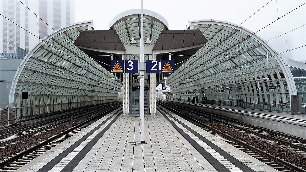 Architektonischer Blickfang Bahnhof