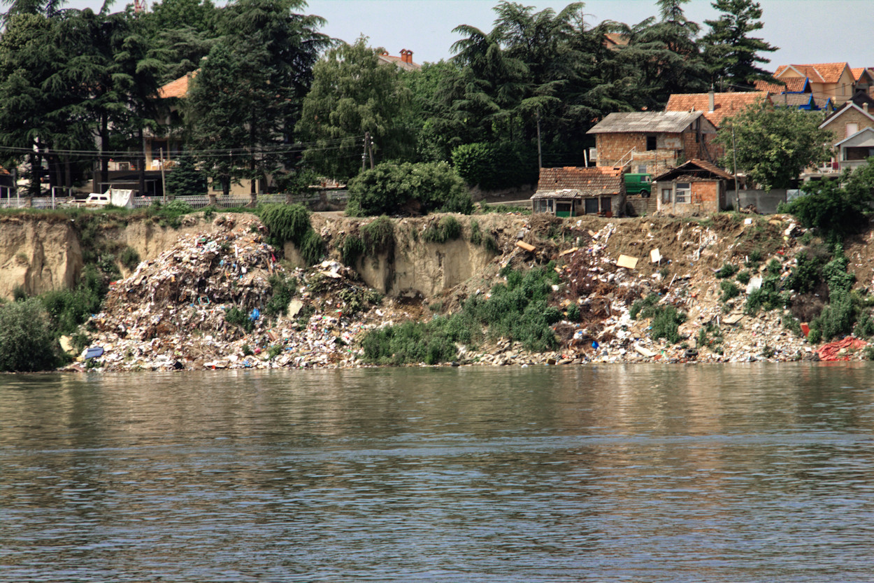 Auch das war die schöne blaue Donau.