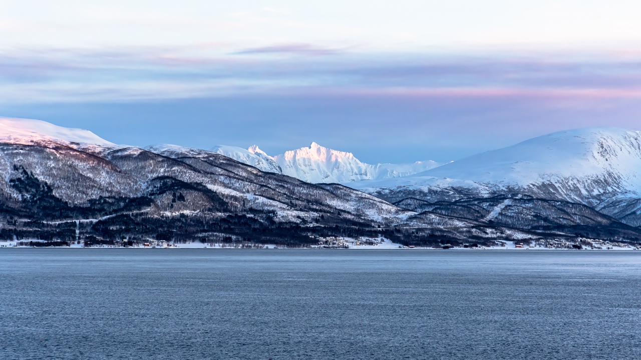 Auf dem Weg nach Tromsø