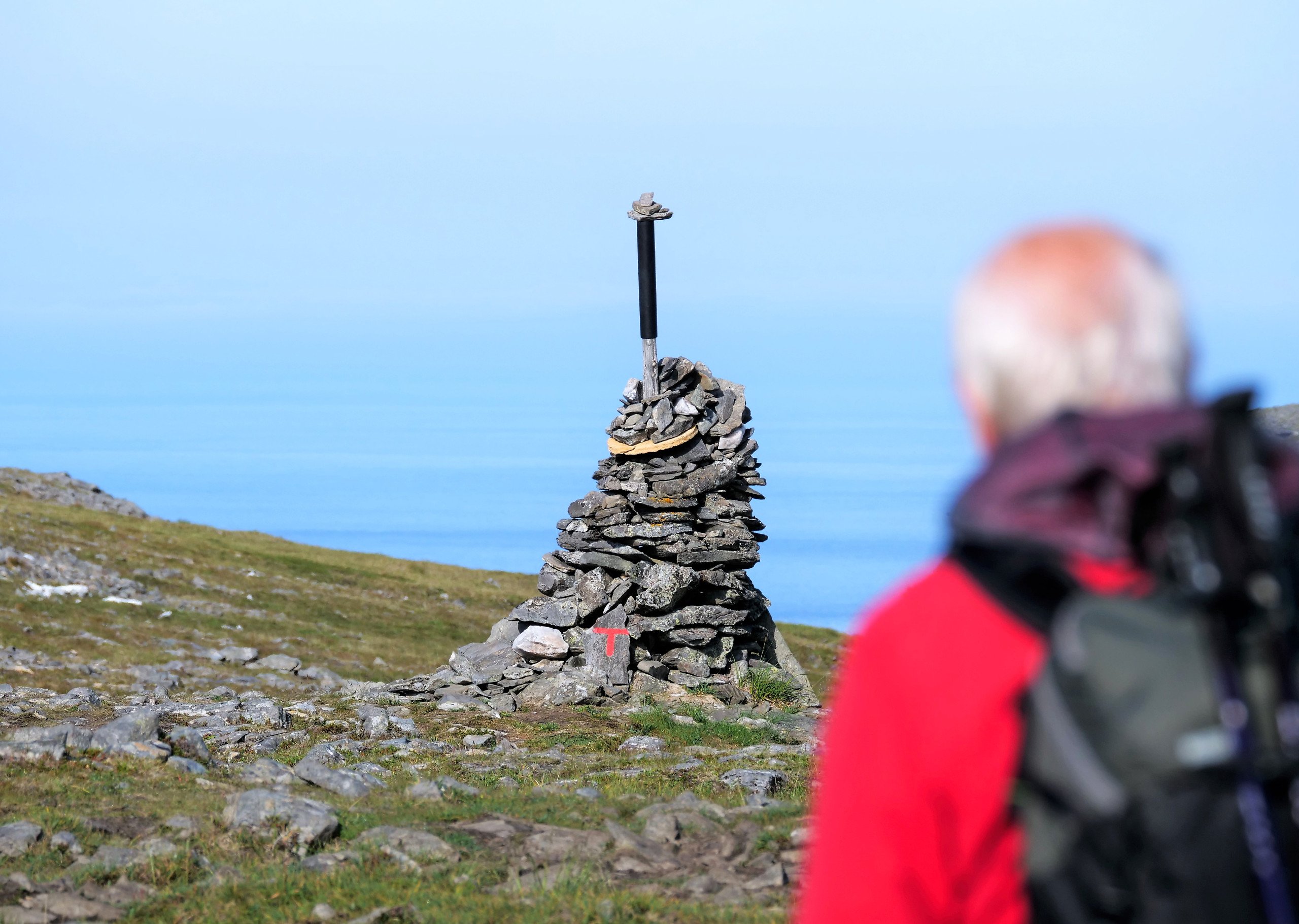 Auf dem Weg zum Knivskjelodden
