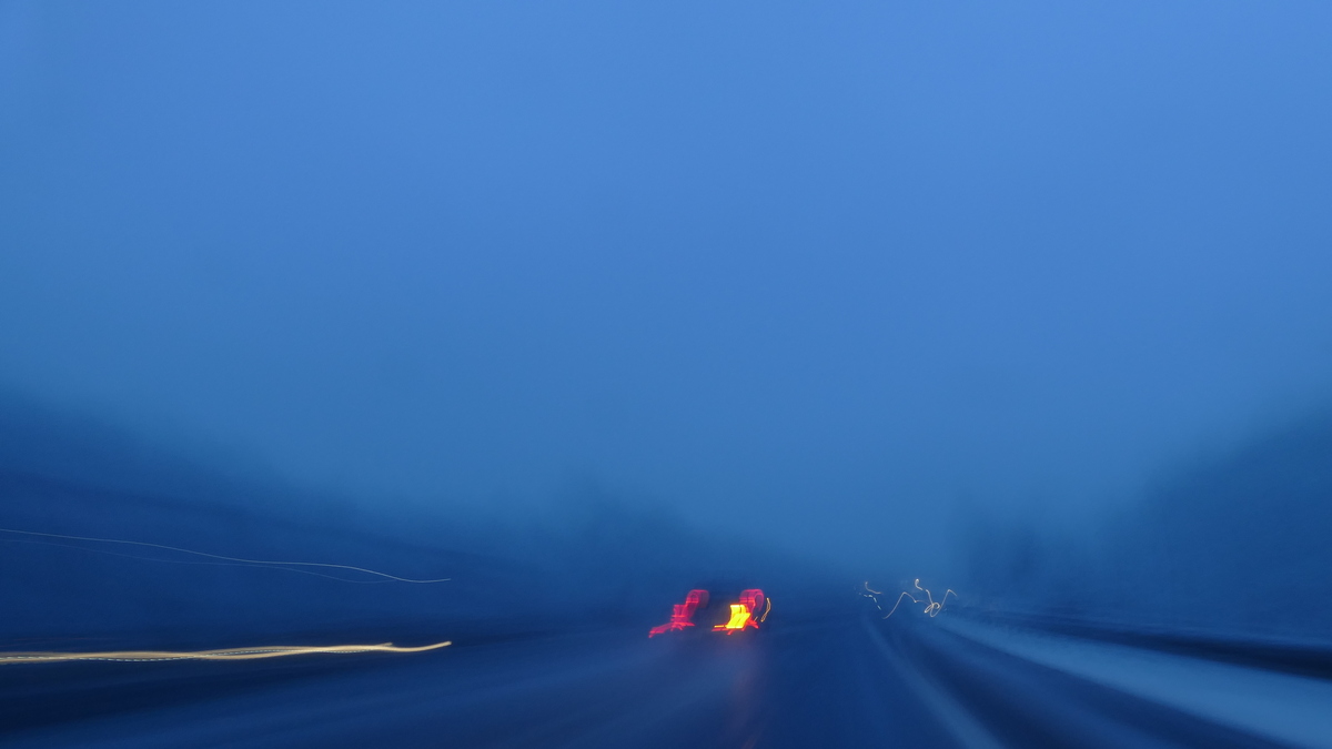 Auf der Autobahn