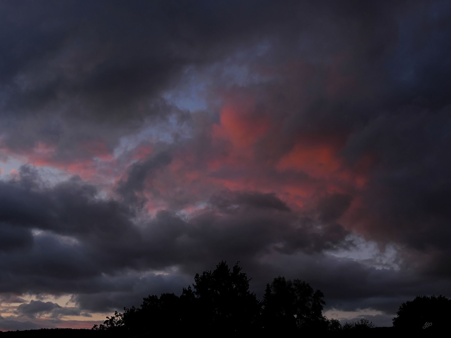Auflockerung mit Abendrot