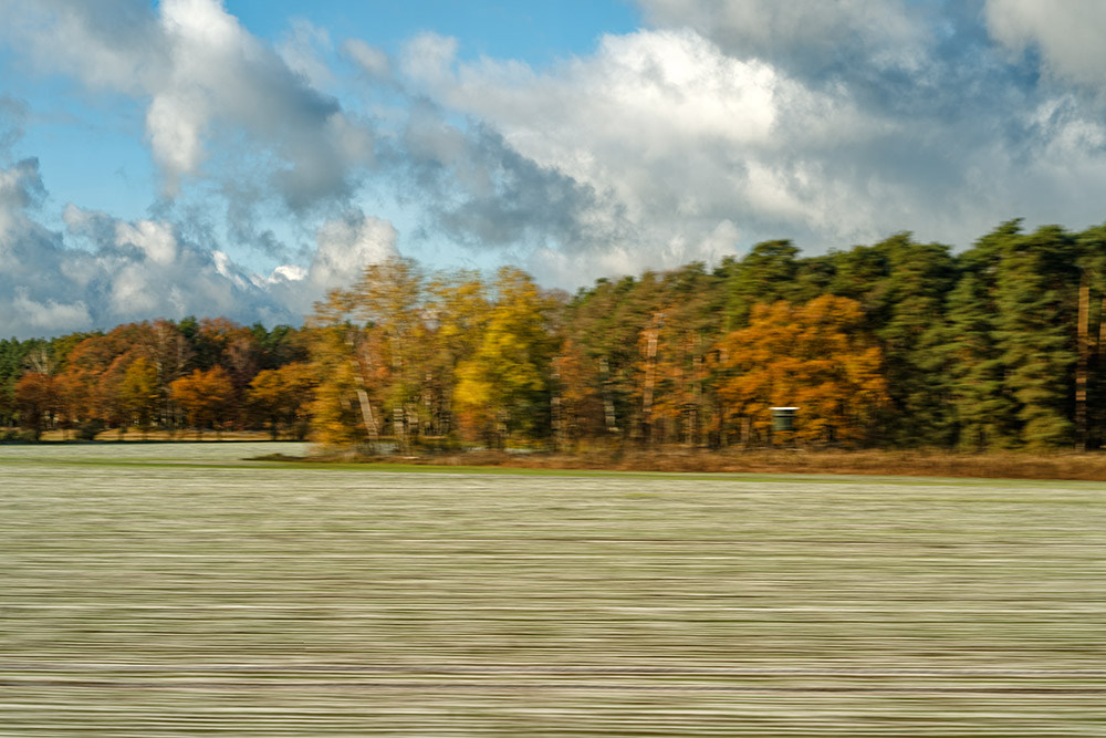 Aus dem Zugfenster III