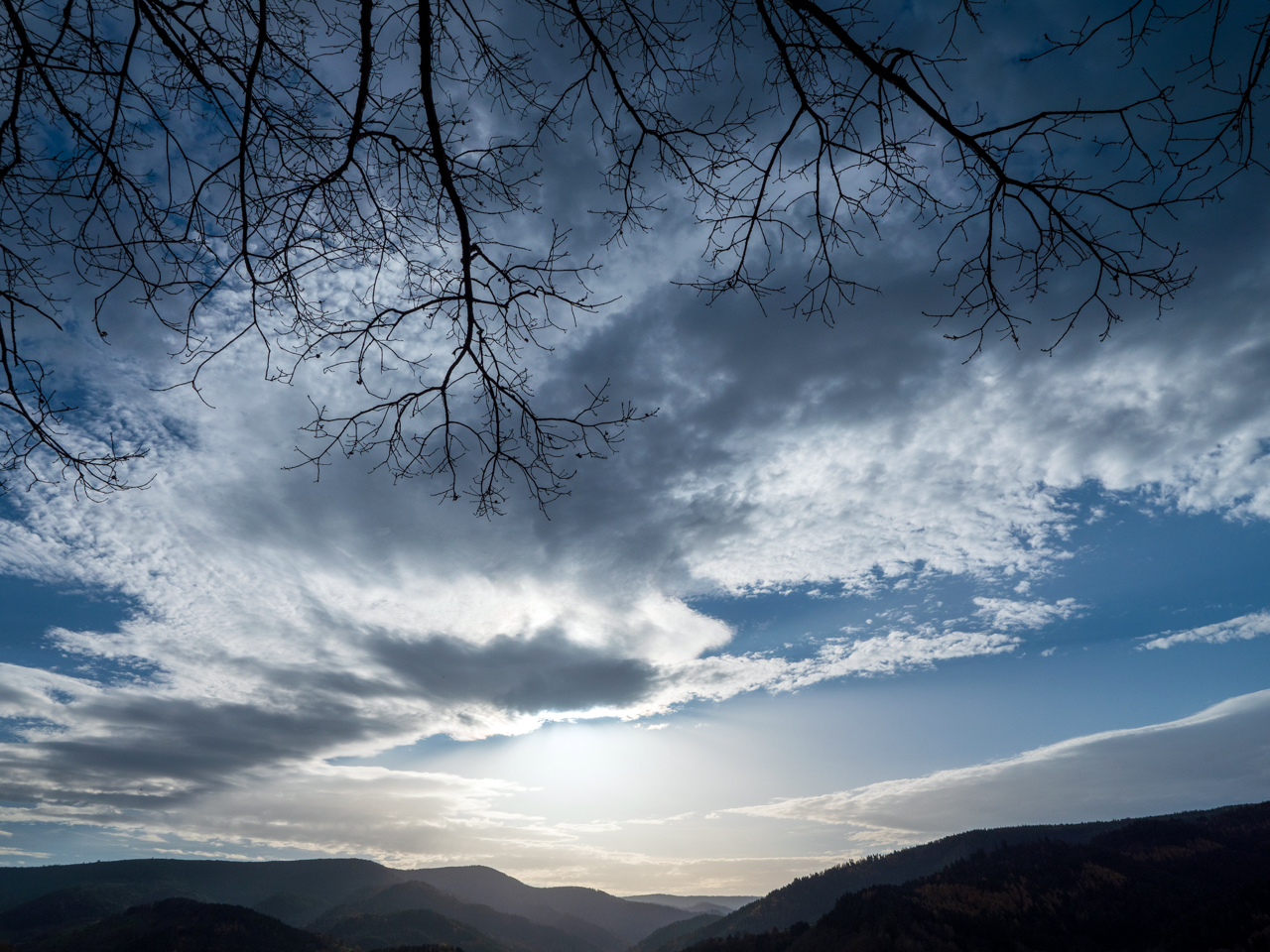 Ausblick in den Nordschwarzwald