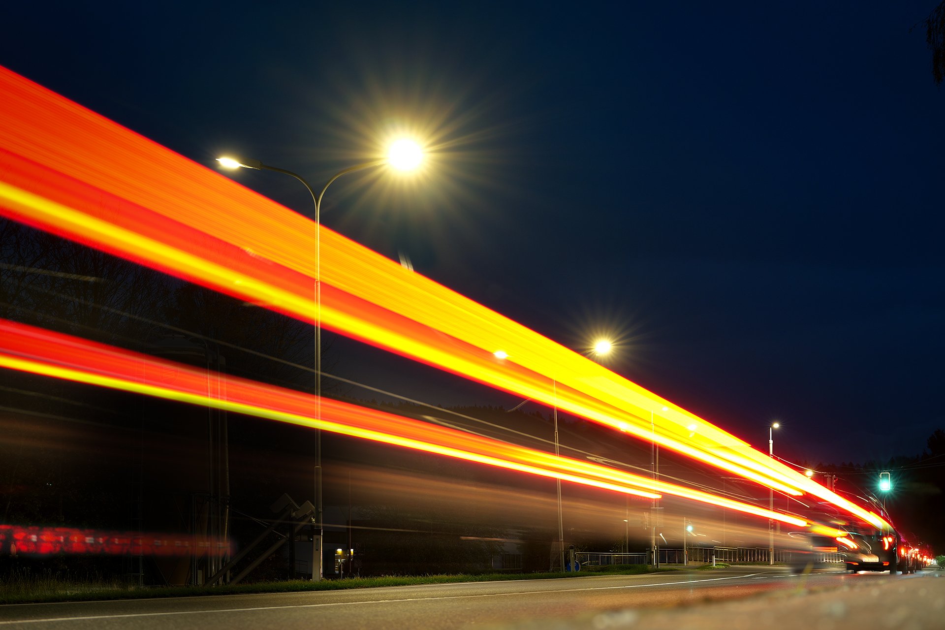 bei Grün freie Fahrt