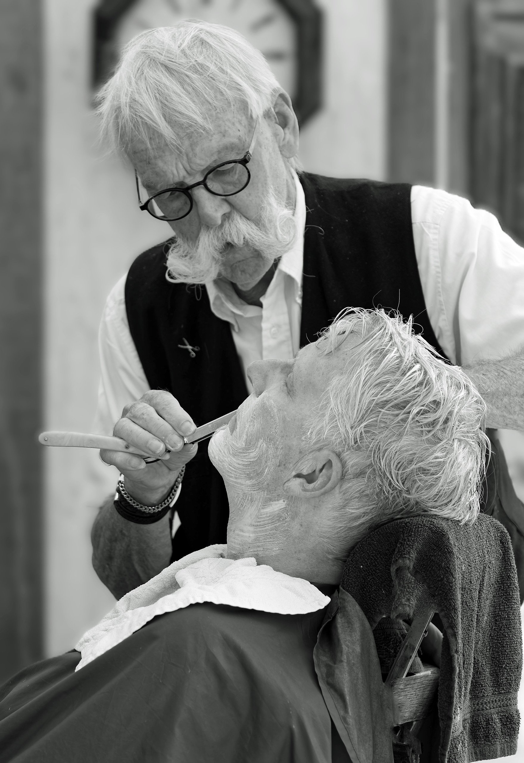 Beim Barbier