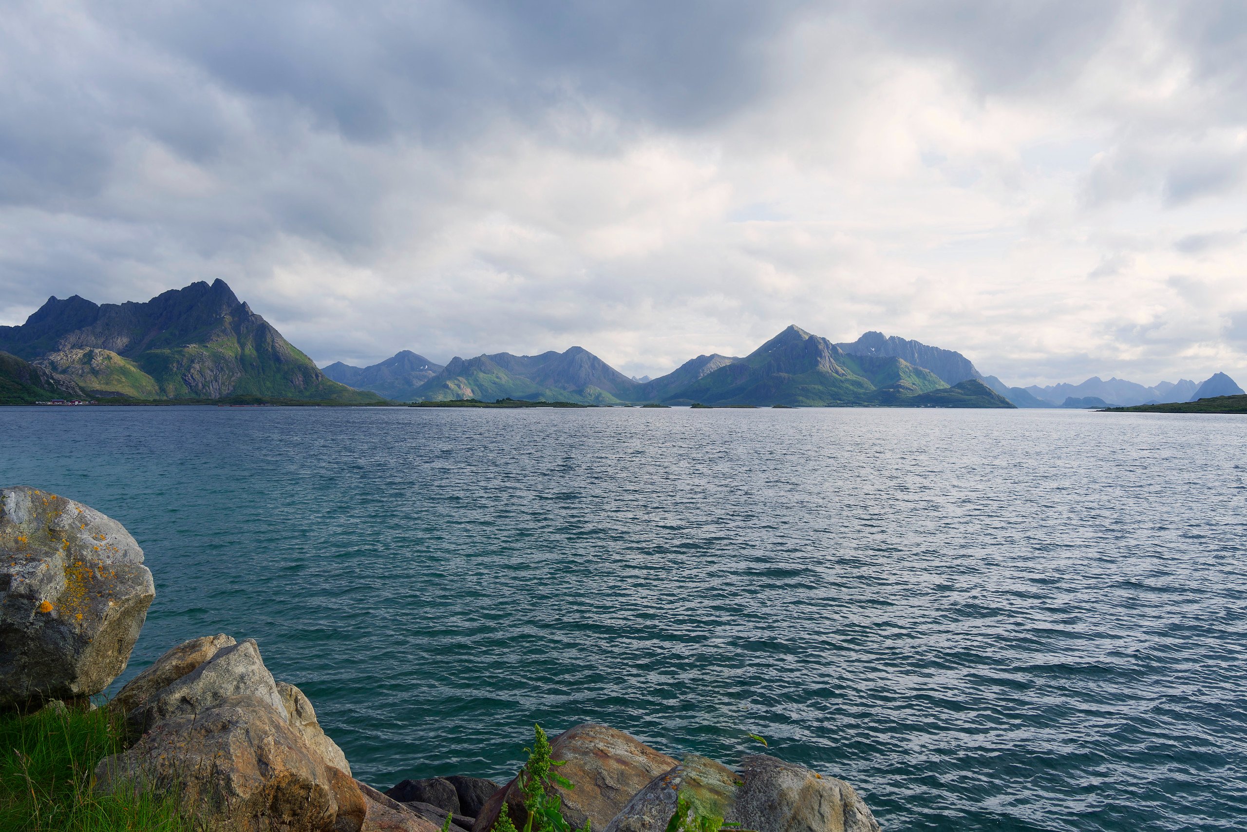 Berge und Meer