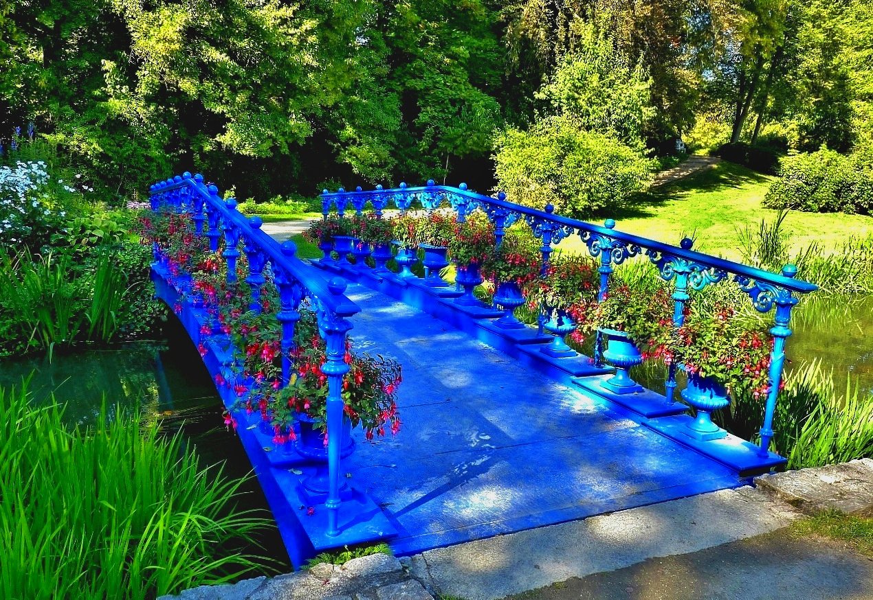 Blaue Brücke