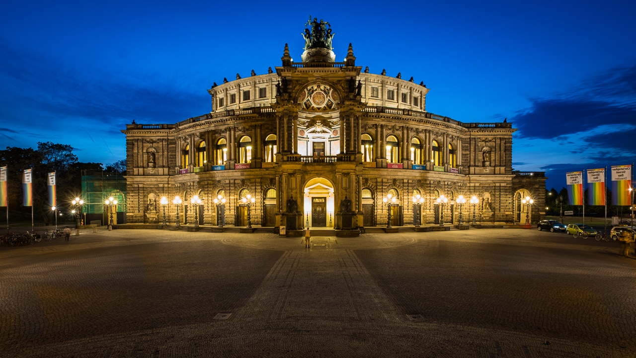 Blaue Stunde - Semperoper Dresden