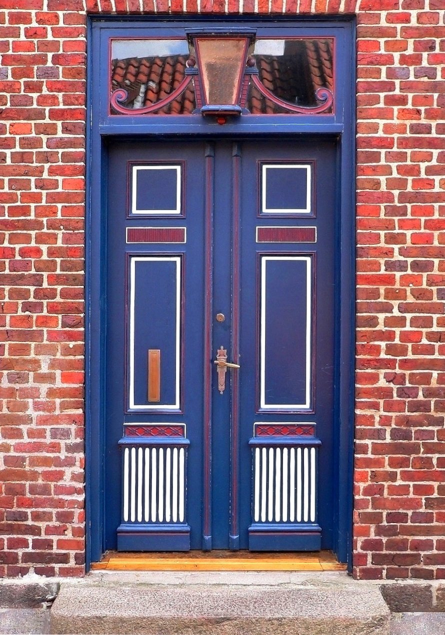 Blaue Tür