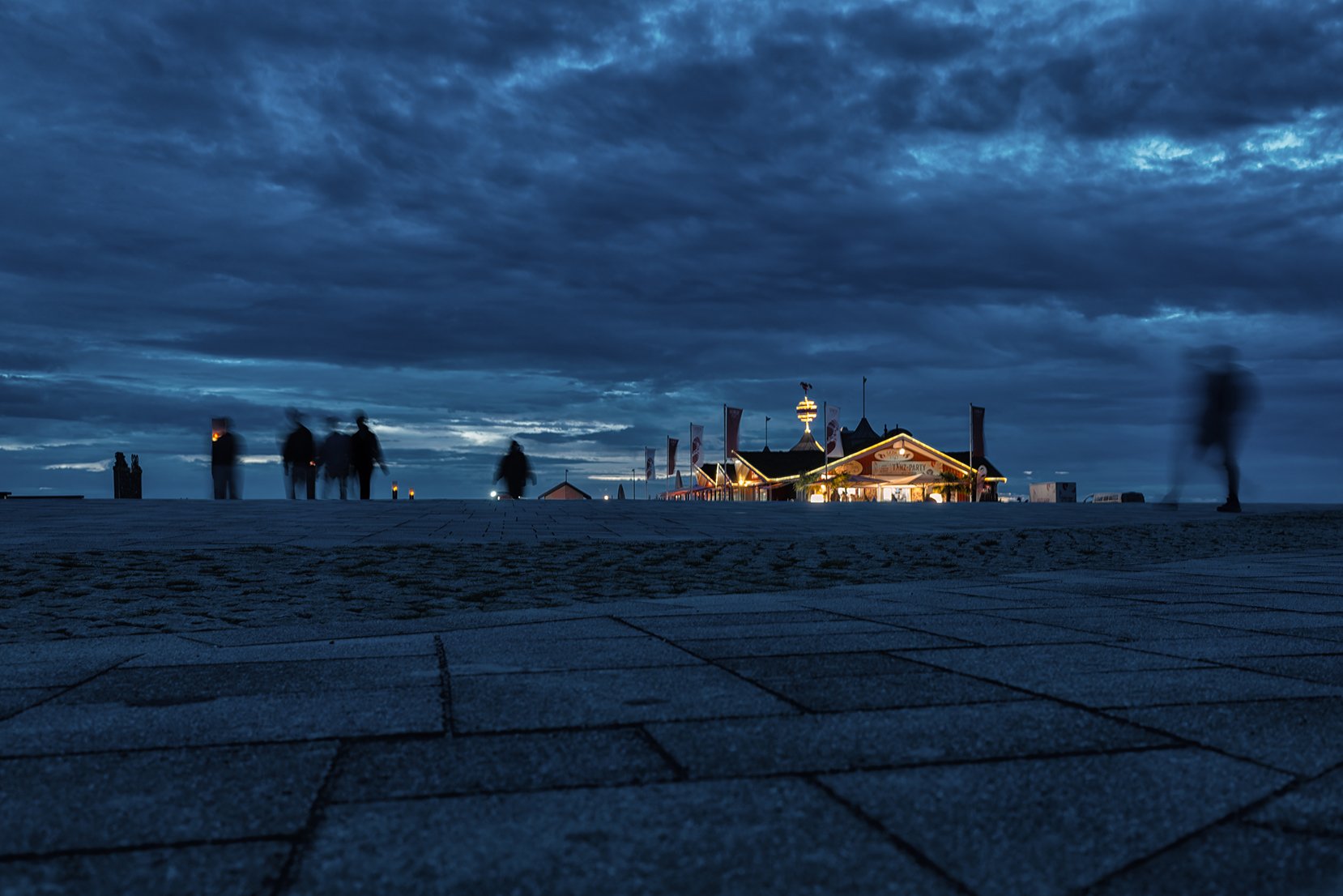 Blauer Abend
