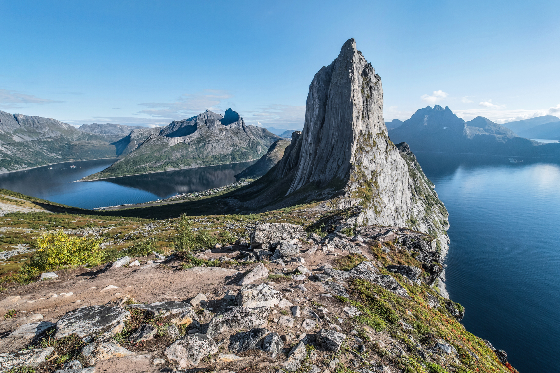 Blick auf den Segla
